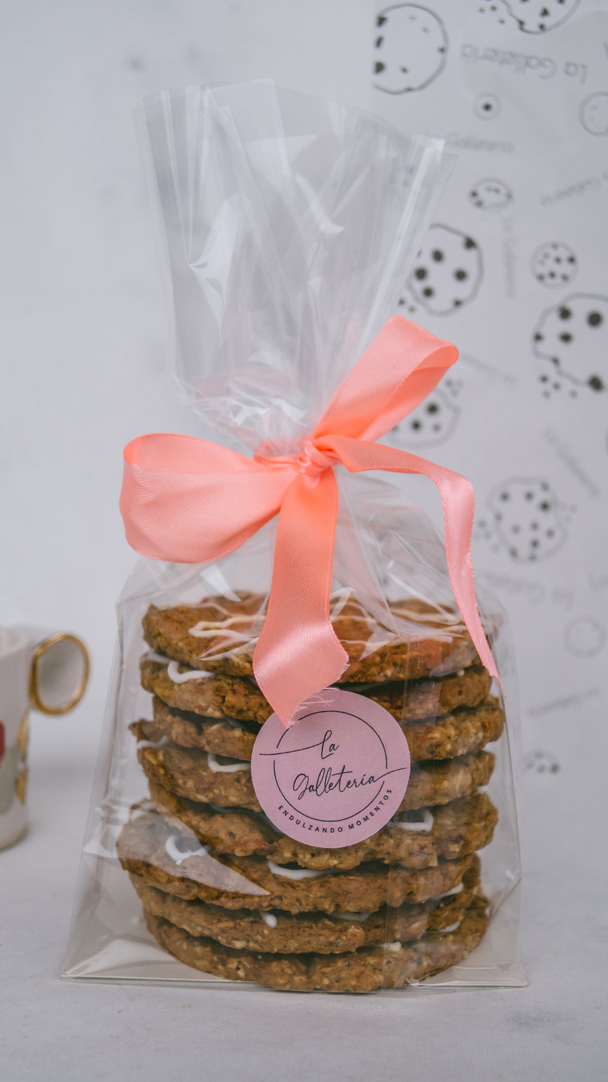 Tubito Vegano (8 unidades Carrot cookie)