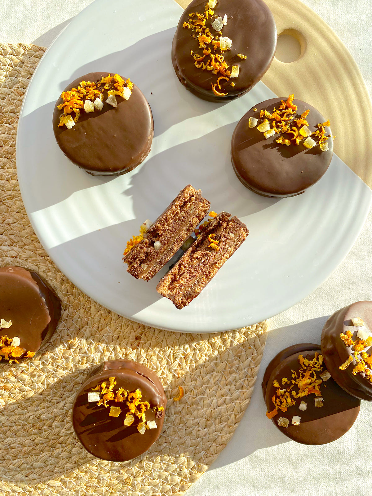 Alfajor Choco Naranja