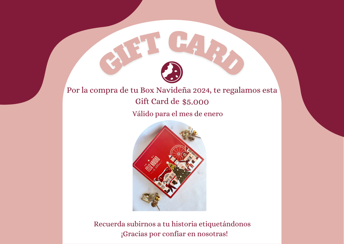 Giftcard por Box Navidad 2024.